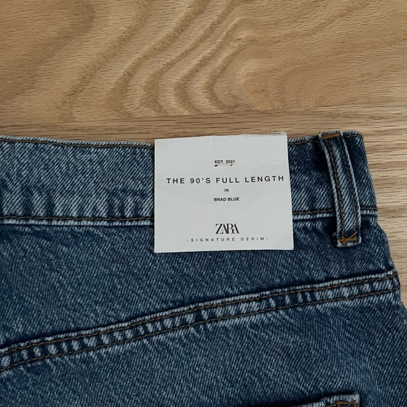NWT Zara Blue Jeans - Picture 5 of 5